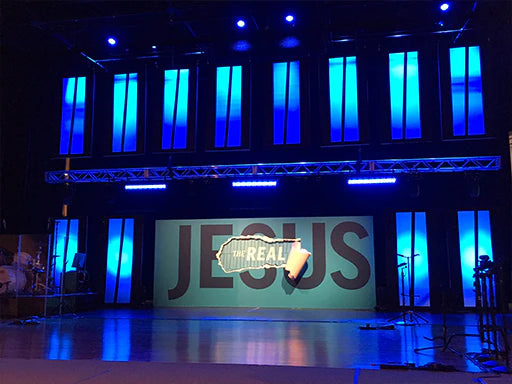Custom Set Designs, Banners, Wayfinding Signs