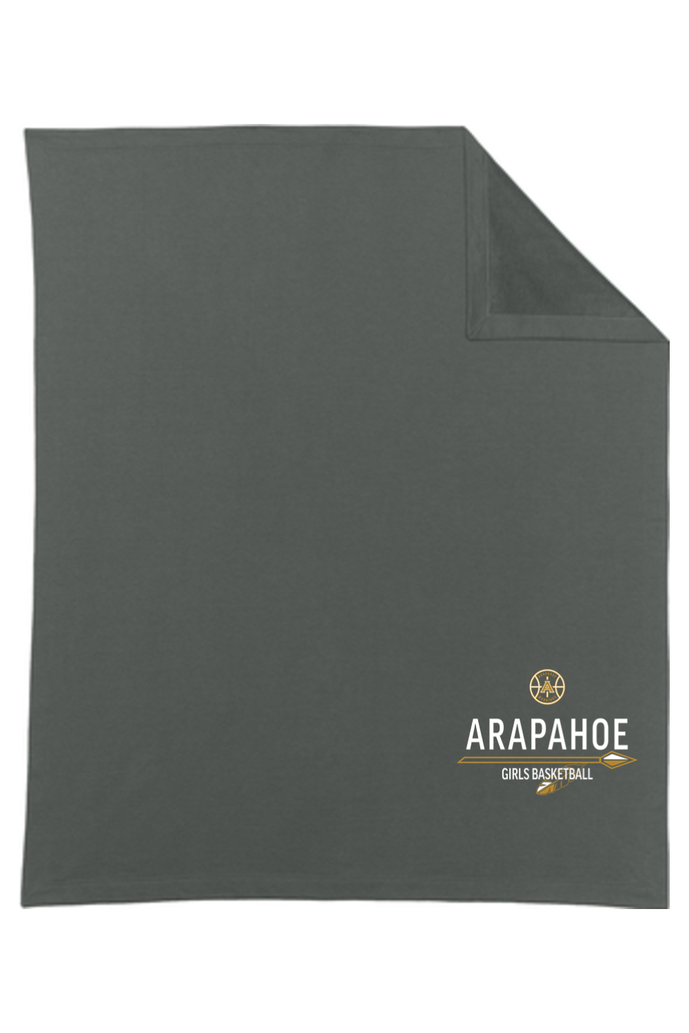 Arapahoe Girls Basketball - Gildan Heavy-Blend Fleece Stadium Blanket_FE