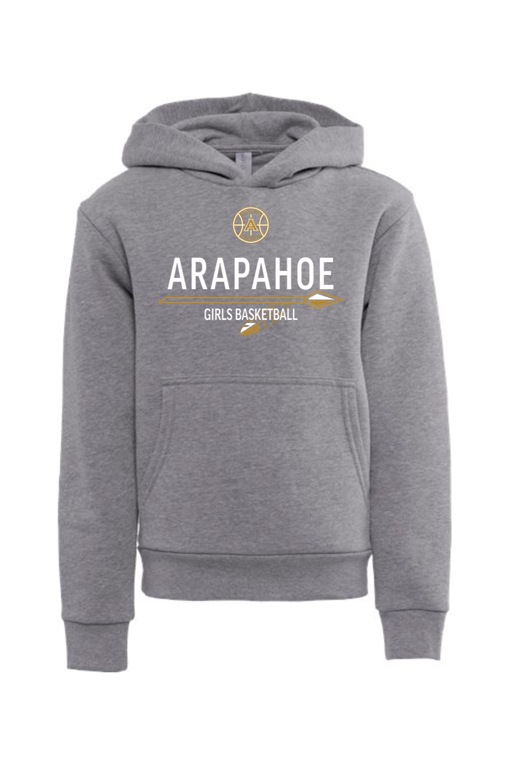 Arapahoe Girls Basketball - Next Level Youth Fleece Hoodie 9113 - FE
