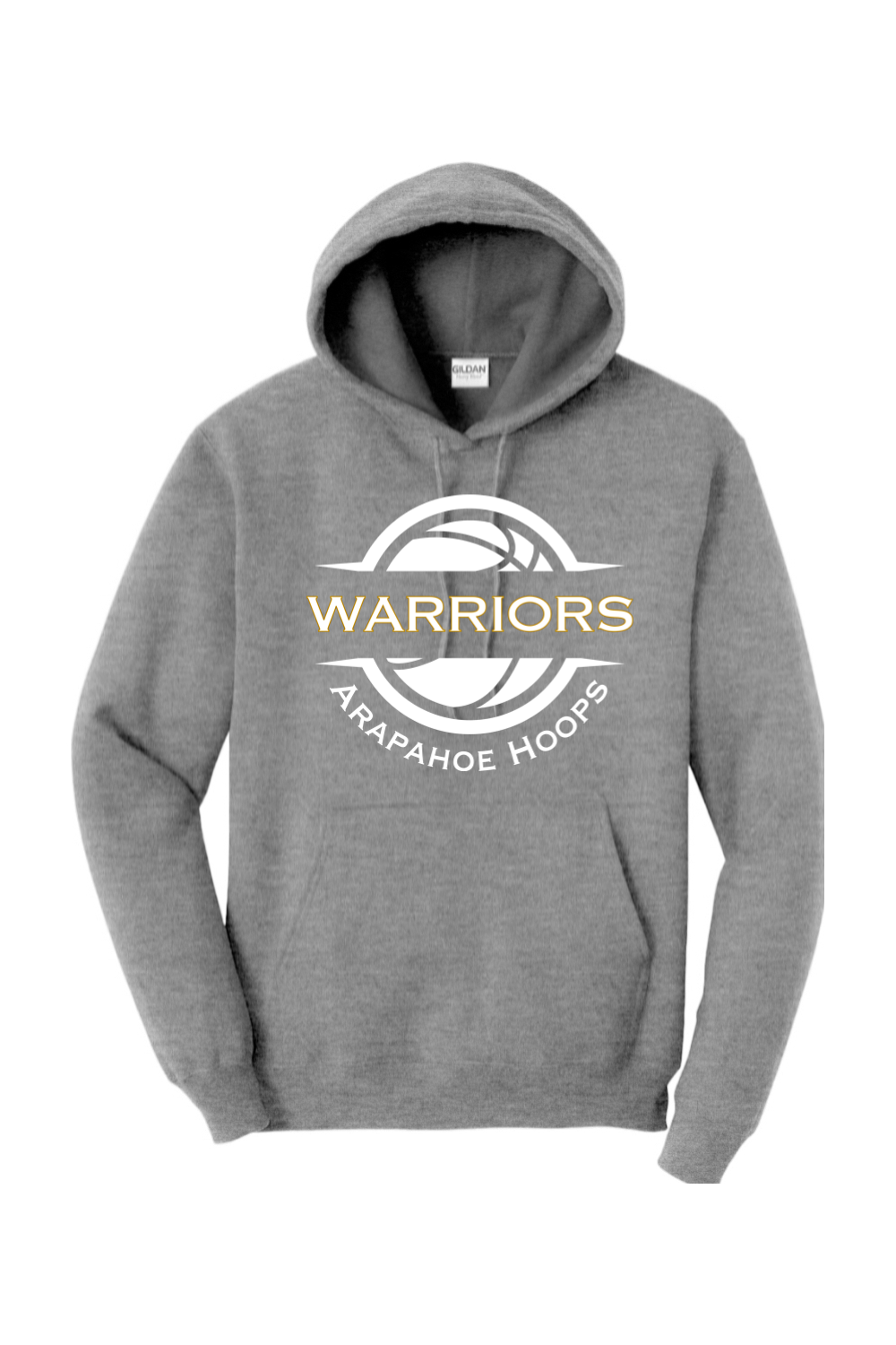 Arapahoe Boys Basketball-Gildan Unisex Heavy Blend Fleece Pullover Hoodie - Sport Gray - 18500 - FE