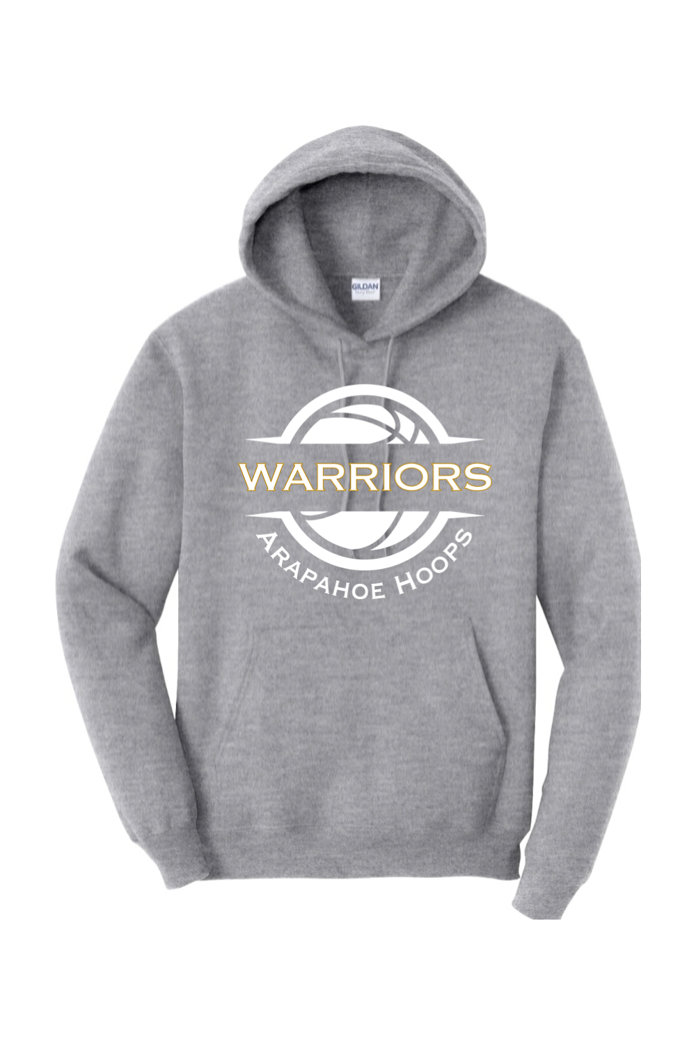 Arapahoe Boys Basketball-Gildan Unisex Heavy Blend Fleece Pullover Hoodie - Sport Gray - 18500 - FE