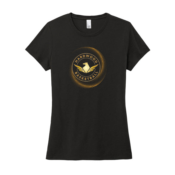 Hardwood - Women's District ® Perfect Tri ® Tee - Black DM130L