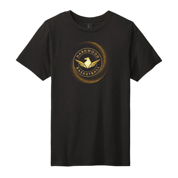 Hardwood - YOUTH District ® Perfect Tri ® Tee - Black DT130Y