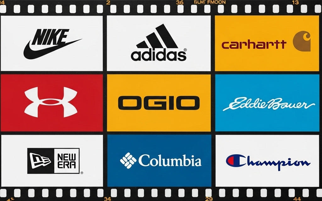 Nike Adidas UnderArmour logos for website