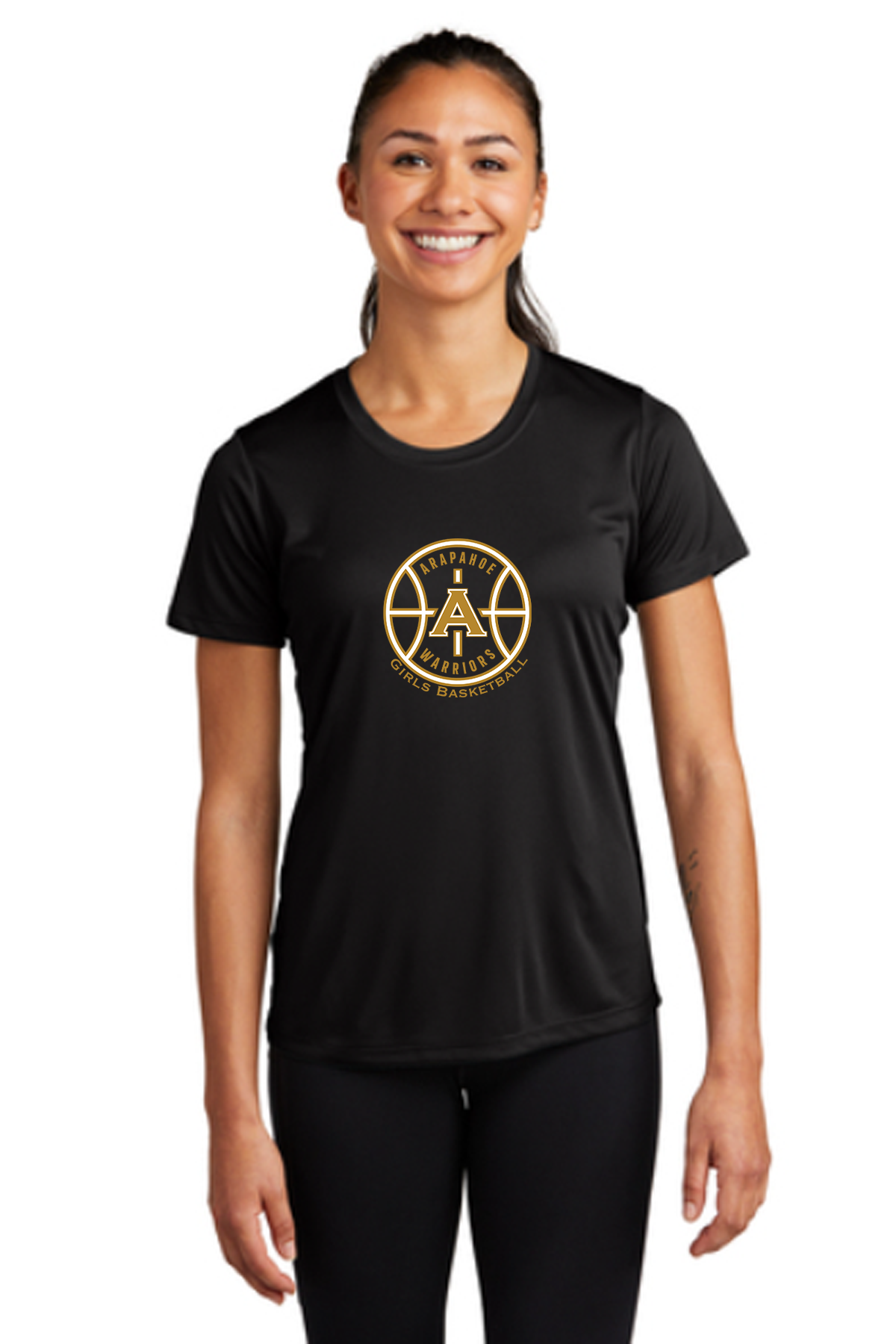 Arapahoe Girls Basketball - Ladies Short Sleeve Shooting Shirt