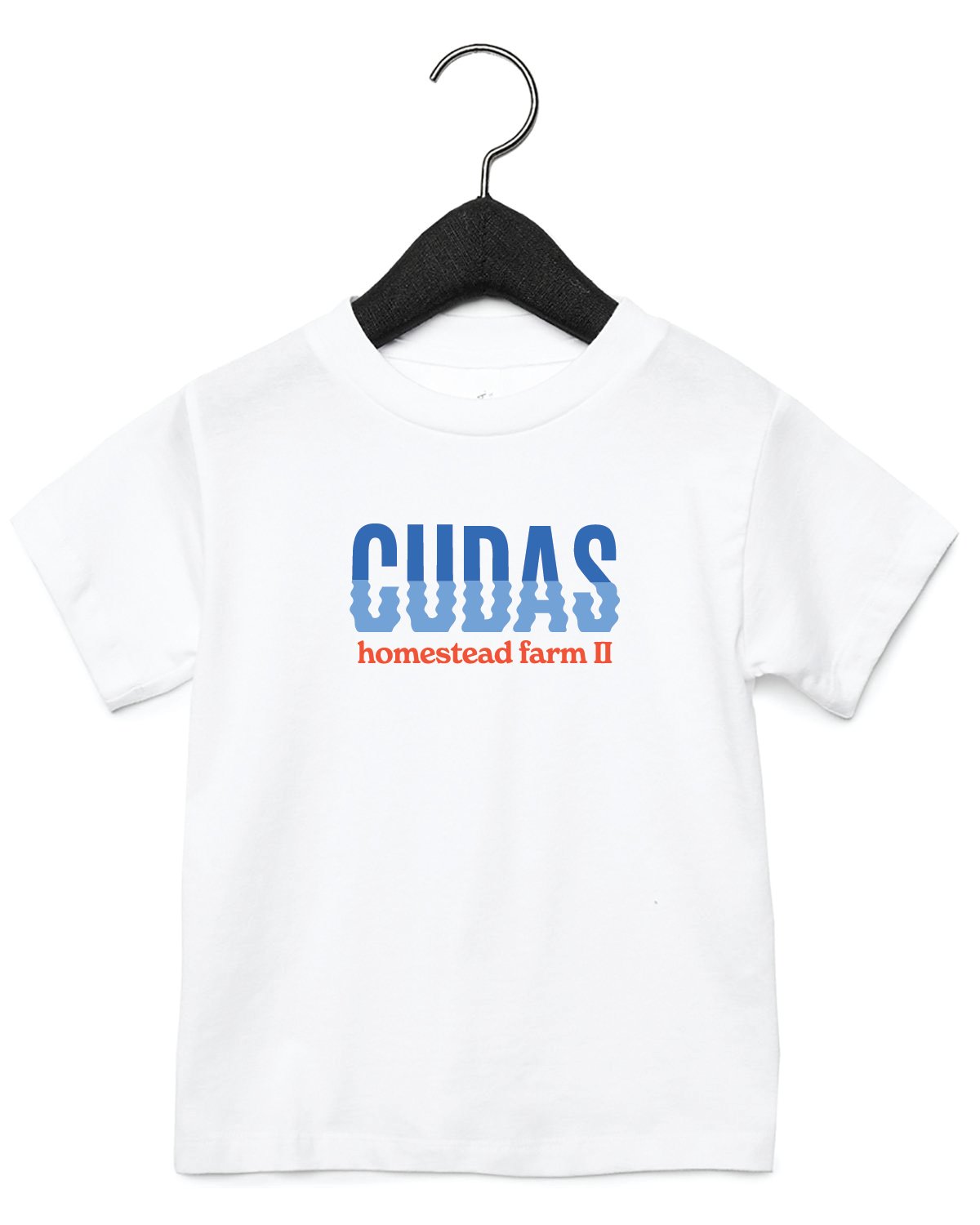Cuda - Bella + Canvas White Toddler Jersey Short-Sleeve T-Shirt