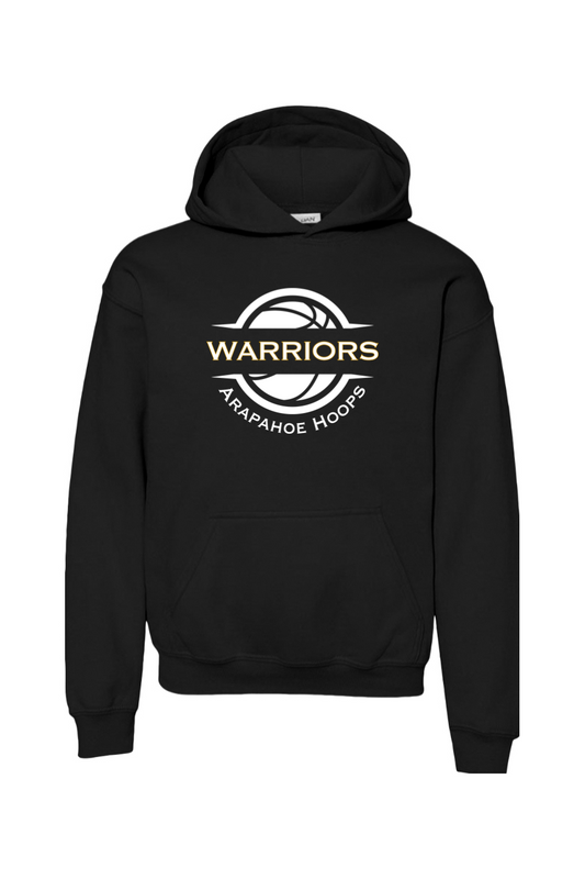 Arapahoe Boys Basketball-Gildan Youth Unisex Heavy Blend Fleece Pullover Hoodie - Sport Gray - 18500B - FE