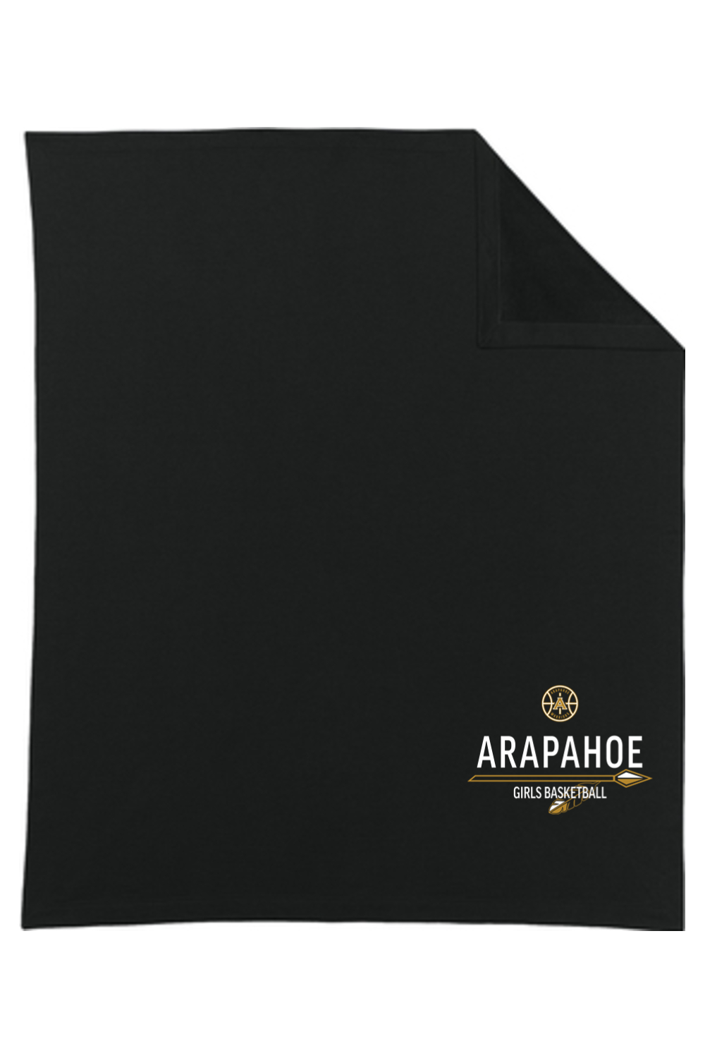 Arapahoe Girls Basketball - Gildan Heavy-Blend Fleece Stadium Blanket_FE