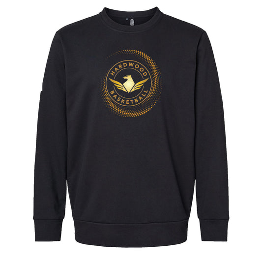 Hardwood -Adidas - Unisex Fleece Crewneck Sweatshirt - Black - A434