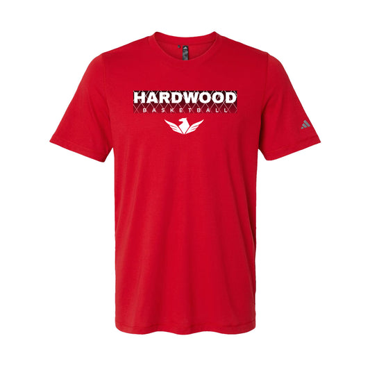 Hardwood - Adidas - Men's Blended T-Shirt - Scarlet A556
