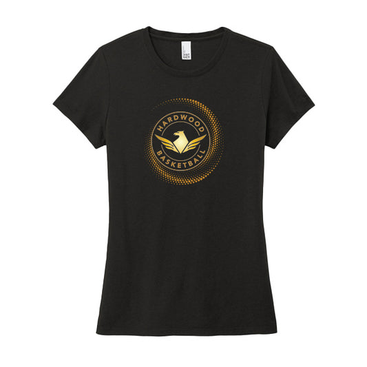 Hardwood - Women's District ® Perfect Tri ® Tee - Black DM130L