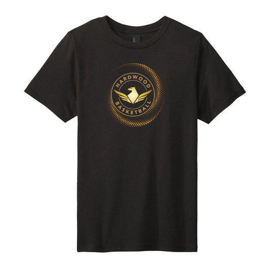 Hardwood - YOUTH District ® Perfect Tri ® Tee - Black DT130Y
