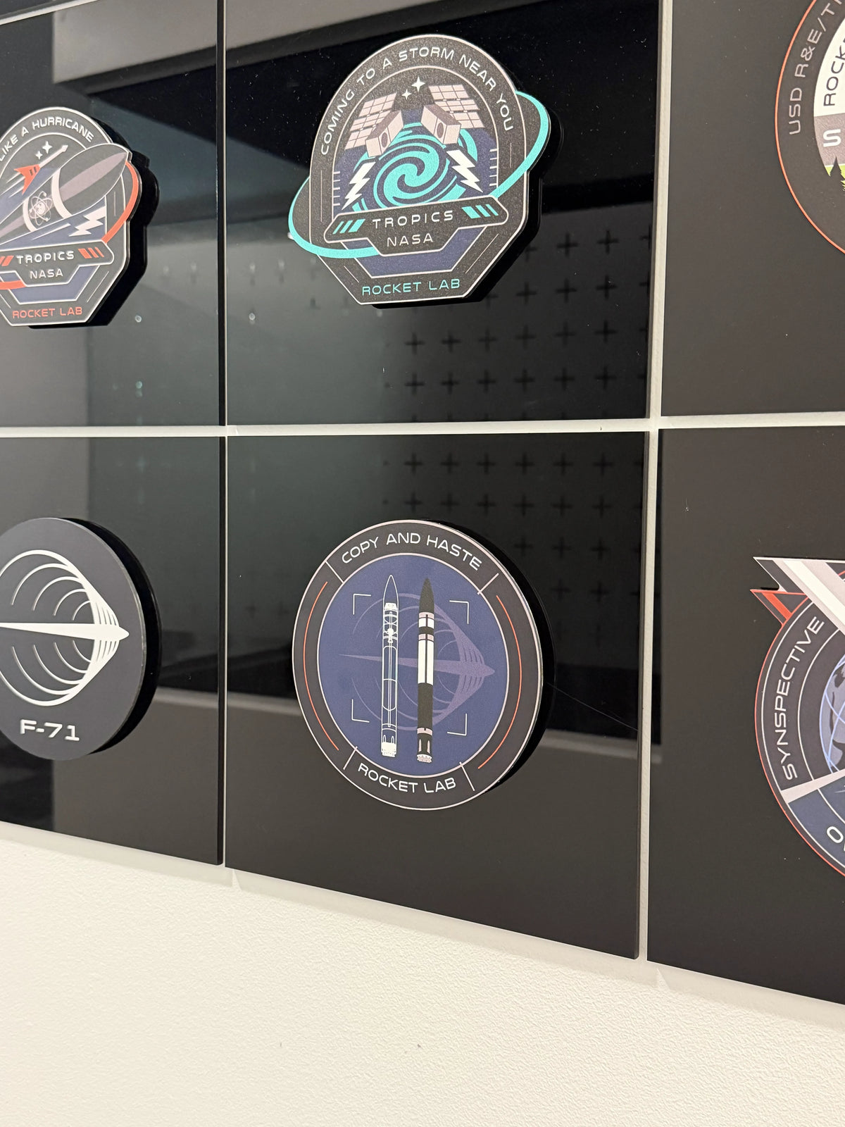 Rocket lab uv printed ACM