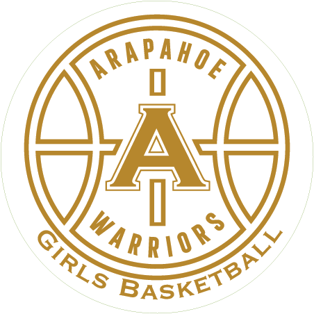 Arapahoe Girls Basketball 3" sticker
