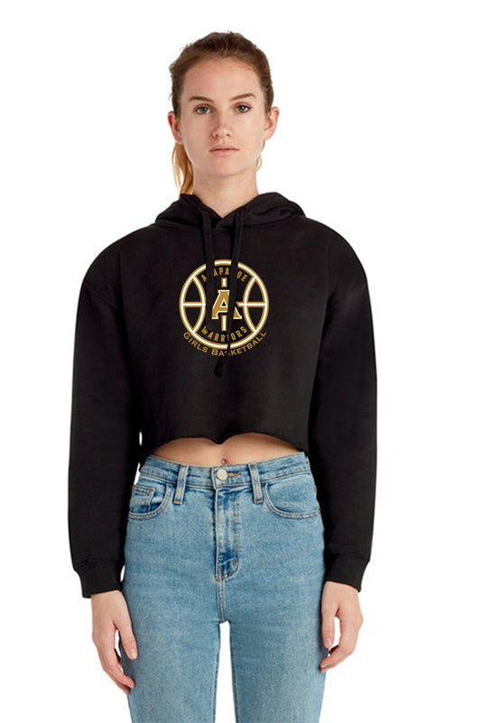 Arapahoe Girls Basketball - Lane Seven Ladies' Cropped Fleece Hoodie
