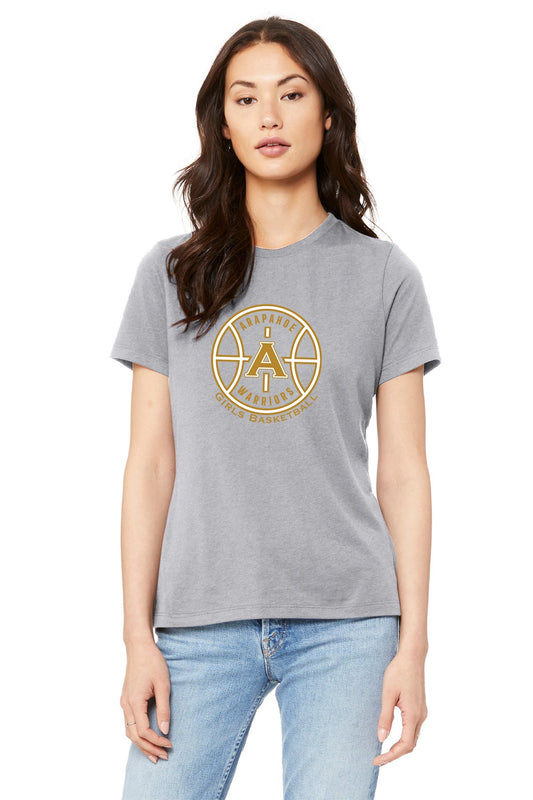 Arapahoe Girls Basketball - Women’s Relaxed Jersey Short Sleeve Tee BC6400AthleticGray or Black