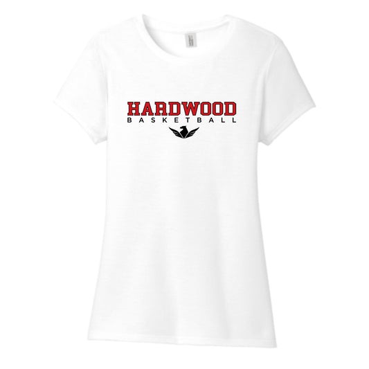 Hardwood - Women's District ® Perfect Tri ® Tee - White DM130L