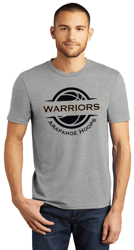 Arapahoe Boys Basketball- District® Perfect Tri® Tee - Heather Grey DM130