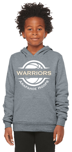 Arapahoe Boys Basketball- Bella+Canvas Sponge Fleece Pullover Hoodie - Athletic Heather - BC3719Y